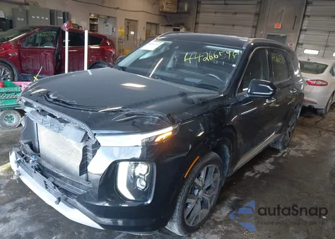 2021 Hyundai Palisade Limited from USA, damaged, VIN KM8R5DHE1MU201030